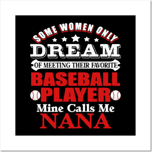 baseball player nana Posters and Art